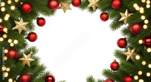 Christmas Frame, Christmas Border, Holiday Frame, Festive Border, Christmas Wreath, Xmas Decoration, Holiday Background, Winter Frame, Christmas Banner, Festive Background'Holiday Frame for card