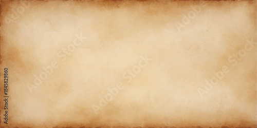 Vintage brown parchment paper texture with an aged, stained, and worn surface, ideal for an antique background design