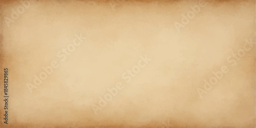 Old grunge brown parchment paper texture background with a vintage worn sepia pattern