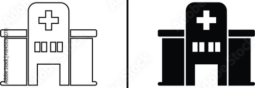 Ocean Wave Icon. Surf, Marine Nature, Water Sports, and Sea Vector