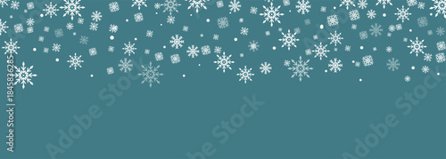 Sky Snowfall Banner