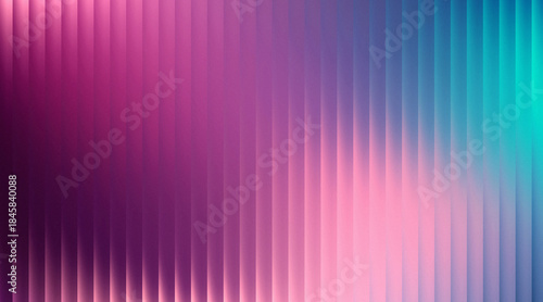 Vibrant magenta and cyan gradient background with textured vertical stripes for modern design