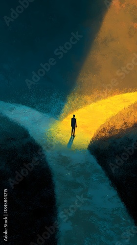 Standing at the Crossroads of Life, Uncertainty and Decisions