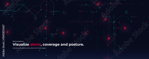 Hacker Attack Cyber Security Digital Data Breach Computer Fraud Red Code Cyberattack Screen Alert. Malware Internet Crime Cybersecurity Software Technology System Network Protection. Vector Concept