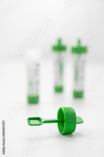 Stool sample collection kit for laboratory diagnostics