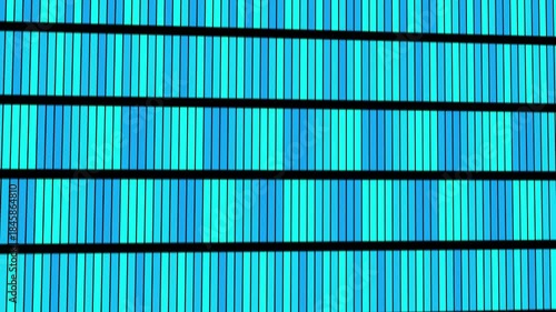 Wallpaper Mural Abstract blue vertical bars pattern creates a vibrant digital background texture for modern design Torontodigital.ca