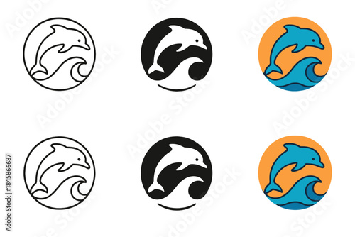 Dolphin Wave Ring. Dolphin Wave Ring, minimalist aquatic form merging rhythm, reflection, and circular composition, first in line