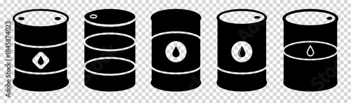 Oil barrel icons