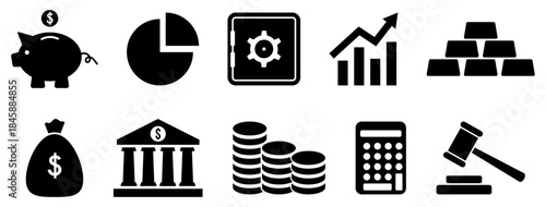 Finance icons