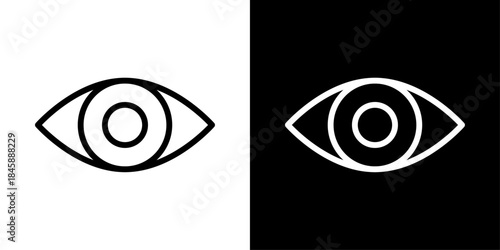 Vision icon representing foresight, clarity, long-term goals, innovation, and strategic business direction.