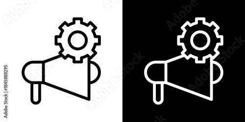 Campaign icon representing organized marketing efforts, promotional strategies, outreach activities, and brand initiatives.