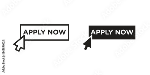Apply icon Collection for mobile and web apps. Editable stroke line and glyph icons.