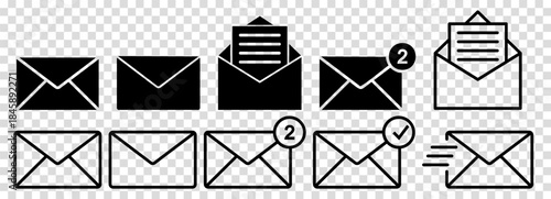 Mail icons