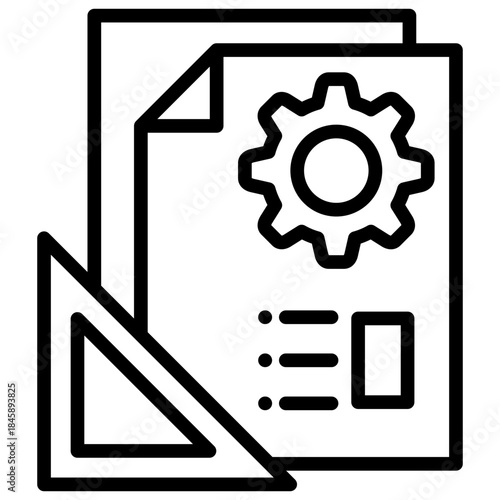 Technical Document Icon