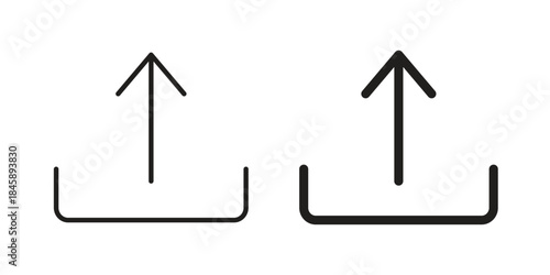 Download button icon Collection for mobile and web apps. Editable stroke line and glyph icons.