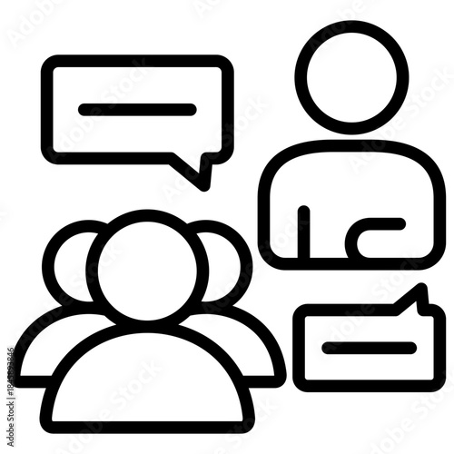 Team Discussion Icon
