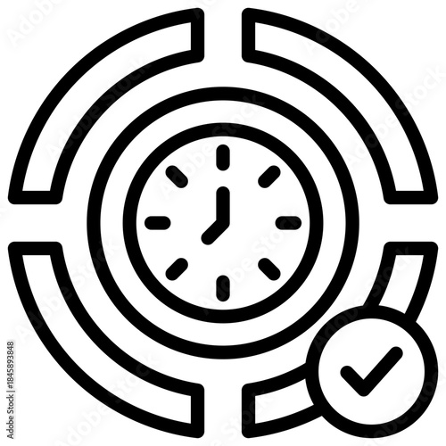 Time Approval Icon