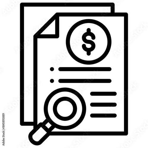 Financial Audit Icon