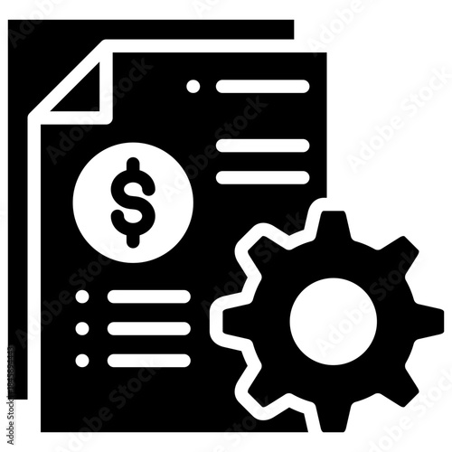 Financial Report Icon