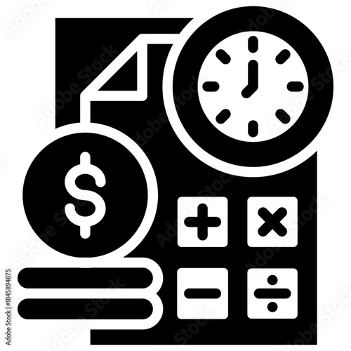 Financial Report Icon