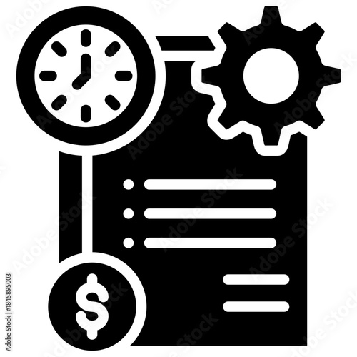 Financial Report Icon
