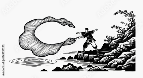 Warriors Focused Stance: A Dramatic Encounter with the Mystical.