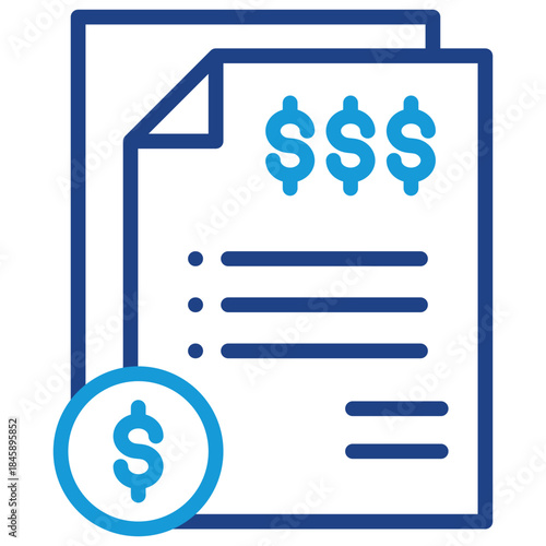 Financial Statement Icon