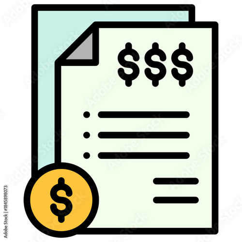 Financial Statement Icon