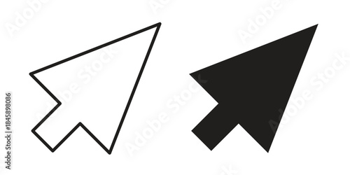 Mouse icon Collection for mobile and web apps. Editable stroke line and glyph icons.