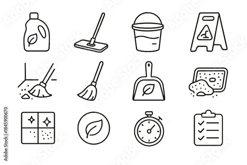 Reusable icon cleaning symbol checklist sign warning eco vector door measured