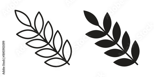 Wheat icon Collection for mobile and web apps. Editable stroke line and glyph icons.