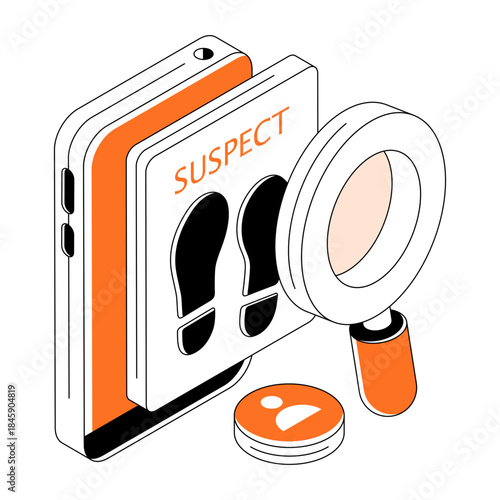 Perfect design illustration of search evidence