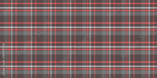 Color twill scotland textile seamless pattern. Fabric texture check tartan plaid. Abstract geometric background for cloth, card, fabric. Monochrome graphic repeating design. Modern squared ornament.