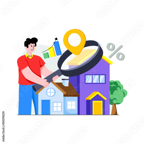 Premium download illustration of home relocation