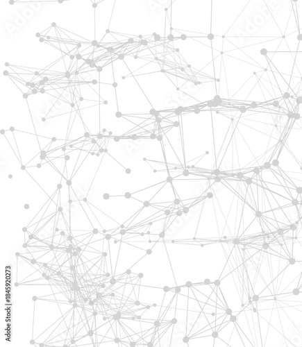 Abstract plexus-style geometric mesh with interconnected dots and lines forming a tech-inspired background.