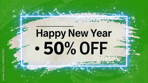 Celebrate the New Year with a fantastic 50% off sale, bringing excitement and savings.
