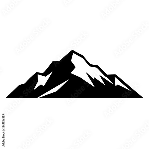 vector illustration of a mountain 