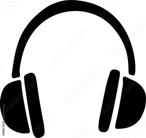 Headphones Simple Icon