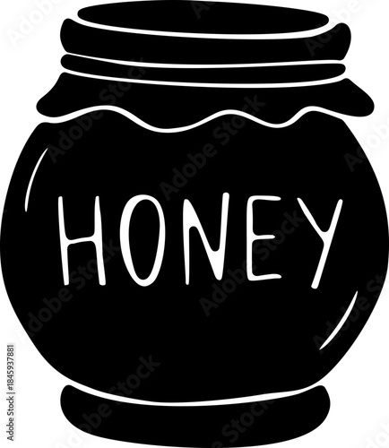 Honey Pot Hand Drawn Doodle