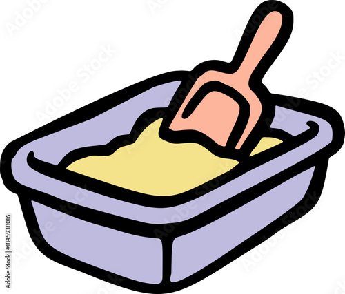 Cat Litter Box Doodle