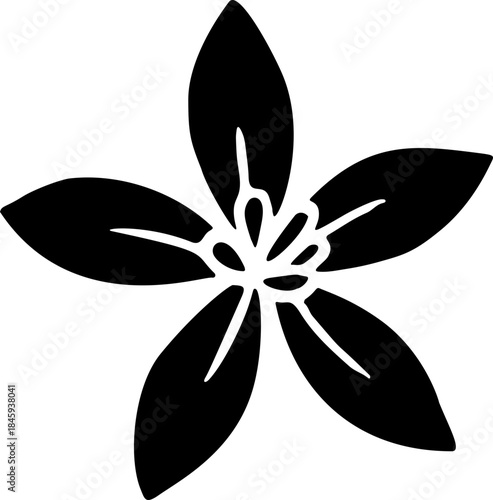 Flower Silhouette Icon