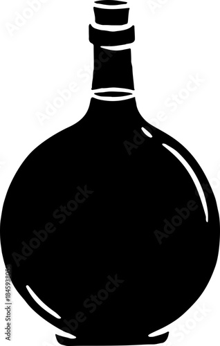 Potion Bottle Silhouette Icon