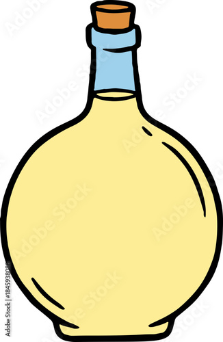 Potion Bottle Hand Drawn Doodle
