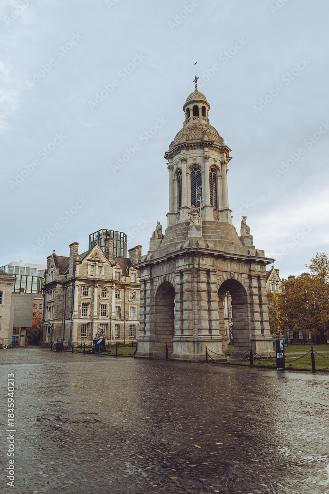 Obraz premium Dublin, Ireland- December 7 2025 