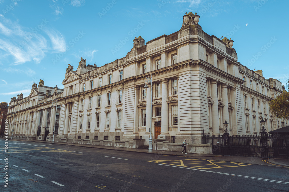 Fototapeta premium Dublin, Ireland- December 7 2025