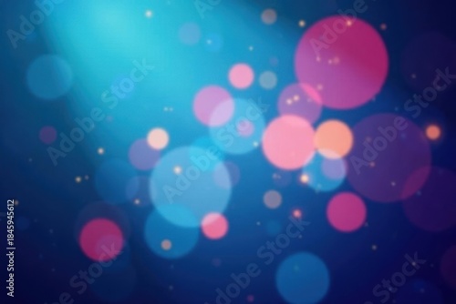 Blurred blue circles, soft focus, abstract backdrop, abstract, bokeh, background