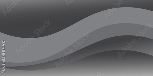 Minimalistic white background design featuring smooth curved lines and subtle gradient transition