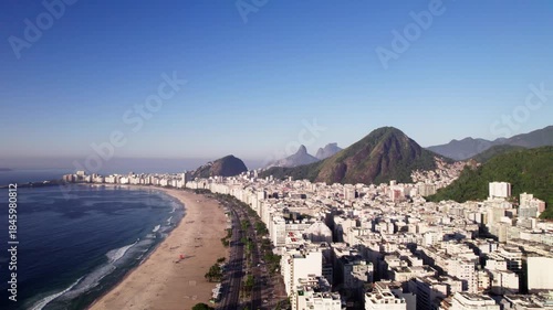 Copacabana paradise in Rio Brazil