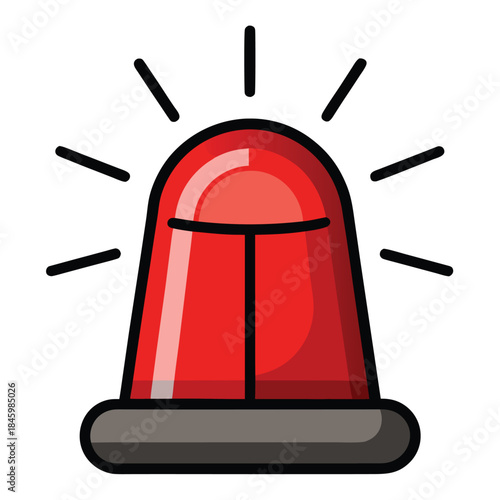 Simple, stylized illustration of a red envelope with a white stylized letter inside, symbolizing mail or communication.