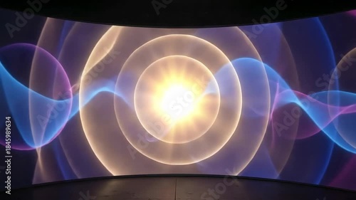 Pulsing Shapes Communicating Through Animation